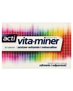 Acti Vita-miner, tabletki, 30 szt.