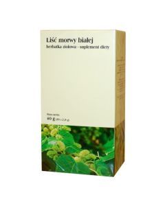 Liść morwy białej, herbatka ziołowa w saszetkach, 2g, 20 szt. (Flos)