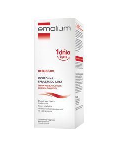 Emolium Dermocare, Ochronna emulsja do ciała, 200 ml