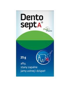 Dentosept A, płyn do stosowania w jamie ustnej, 25 g