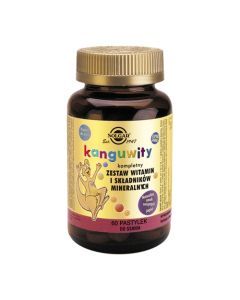 Solgar Kanguwity kompl.wit.i min,past.d/ss,jagodowe, 60 szt