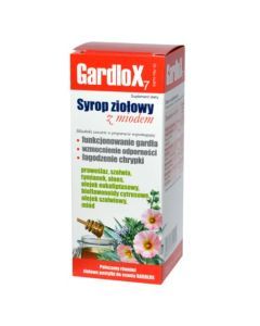 Gardlox 7, syrop ziołowy z miodem, 120 ml