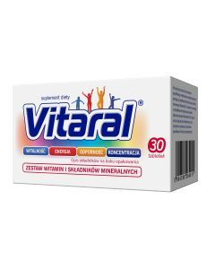 Vitaral, tabletki powlekane, 30 szt.