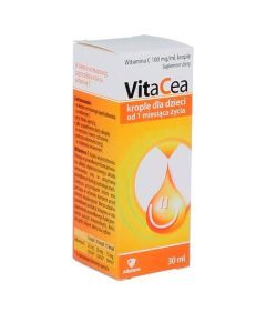 VitaCea, krople dla dzieci od 1 m-ca, 30 ml