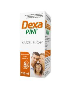 DexaPini, syrop, 115 ml 