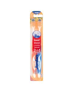 Jordan Advanced, szczoteczka do zębów, soft, (1 + 1 GRATIS)