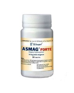 Asmag forte, 500 mg (34 mg Mg2+), tabletki, 50 szt.