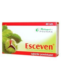 Esceven, 167 mg, tabletki powlekane, 40 szt.