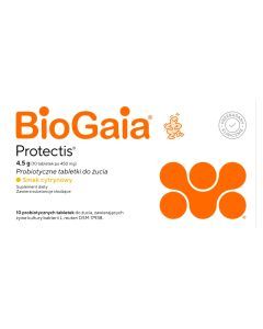 BioGaia, tabletki do żucia, probiotyczne, 10 szt.