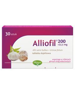 Alliofil, tabletki dojelitowe, 30 szt.