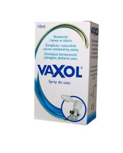 Vaxol, spray do usuwania woskowiny usznej, 10 ml