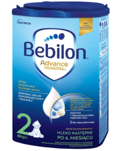 Bebilon 2 Advance Pronutra, mleko następne po 6. miesiącu, proszek, 800 g