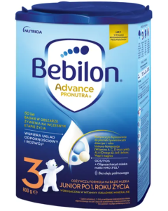 Bebilon 3 Pronutra-Advance, mleko modyfikowane, proszek, 800 g