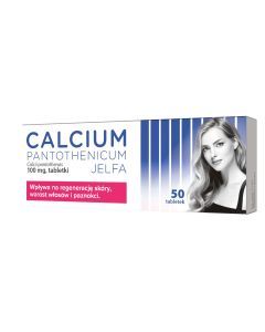 Calcium pantothenicum Jelfa, 100 mg tabletki, 50 szt.