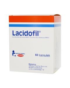 Lacidofil, kapsułki, 60 szt.