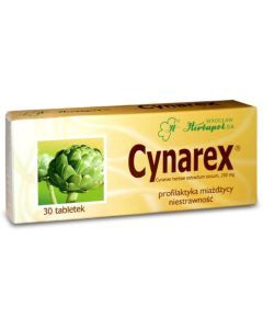 Cynarex, tabletki, 250 mg, 30 szt.