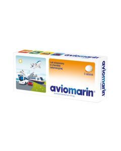 Aviomarin, 50 mg, tabletki, 5 szt