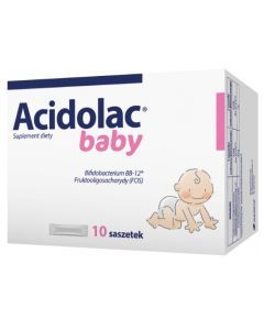 Acidolac Baby, proszek, 1,5 g, 10 saszetek