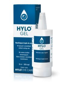 Hylo Gel, krople do oczu, 10 ml