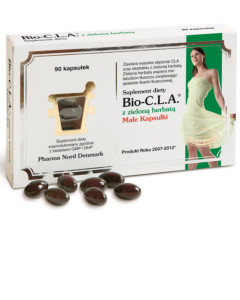 Bio-CLA z zielona herbata, kaps., 90 szt