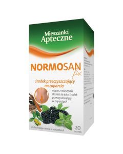 Normosan fix, zioła do zaparzania, 1,4 g, 20 szt.