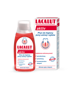 Lacalut activ, płyn do płukania ust, 300 ml