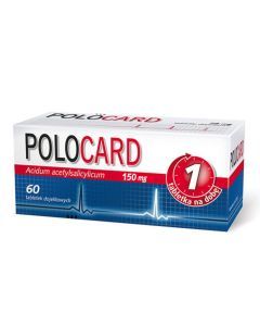 Polocard, 150 mg, tabletki dojelitowe, 60 szt.