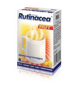 Rutinacea Hot, proszek w saszetkach, 8 szt.