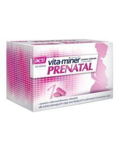 Acti Vita-miner Prenatal, tabletki, 60 szt.