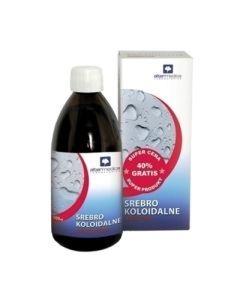 Srebro koloidalne 37 PPM, tonik, 300 ml + 200 ml