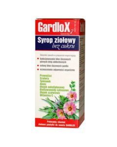 Gardlox 7, syrop ziołowy, bez cukru, 120 ml