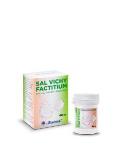 Sal Vichy factitium, 600mg, tabletki musujące, 40 szt.