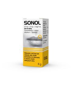 Sonol, płyn do stosowania na skórę, 8 g