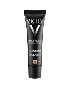 Vichy Dermablend 3D, podkład wyrównujący powierzchnię skóry, 35 Sand, 30 ml