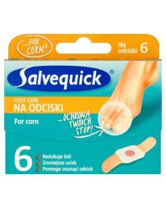 Salvequick Med Corn, plastry na odciski, 6 szt.