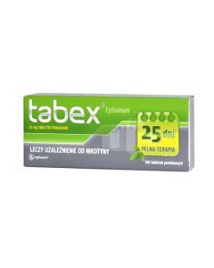 Tabex, 1,5 mg, tabletki powlekane, 100 szt.