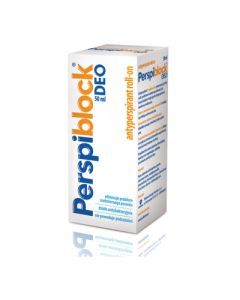 Perspiblock Deo, antyperspirant, nadmierna potliwość, roll-on, 50 ml