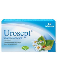 Urosept, tabletki drażowane, 60 szt.
