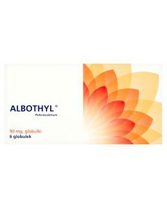 Albothyl, 90 mg, globulki dopochwowe, 6 szt.