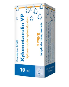 Xylometazolin VP, 0.1%, krople do nosa, 10 ml