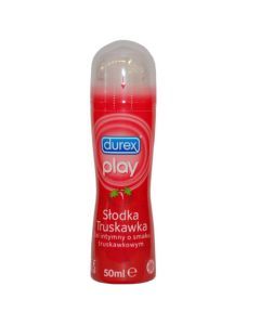 Durex Strawberry, żel intymny, 50 ml