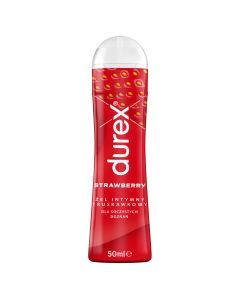 Durex Strawberry, żel intymny, 50 ml