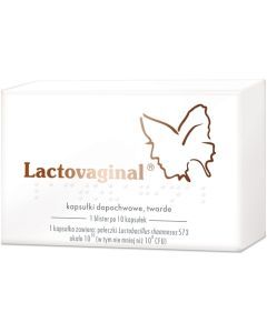 Lactovaginal, kapsułki dopochwowe, 10 szt.