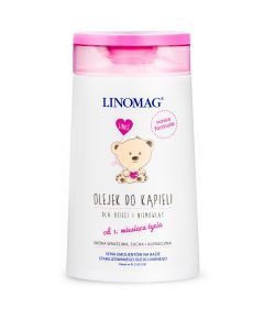 Linomag, olejek do kąpieli dla dzieci i niemowląt, 200 ml