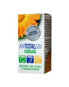 Antotalgin Natural, krople do uszu, 15 g