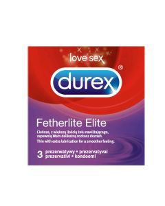 Feel Thin Fetherlite Elite, prezerwatywy ultracienkie, 3 szt.