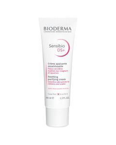Bioderma Sensibio DS+ Creme, krem przeciw podrażnieniom, zmiękczający i wygładzający naskórek, 40 ml