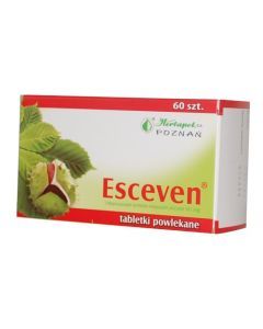 Esceven, 167 mg, tabletki powlekane, 60 szt.