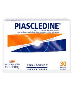 Piascledine, 100 mg + 200 mg, kapsułki twarde, 30 szt.