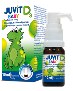 Juvit Baby D3, płyn (krople), 10 ml